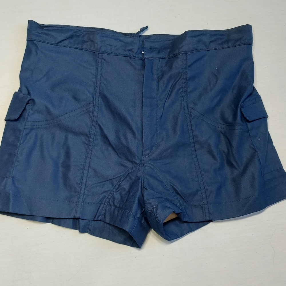 Sergal For Norco Vintage Navy Blue Womens Bicycle Bike Shorts, Italy, Size 12